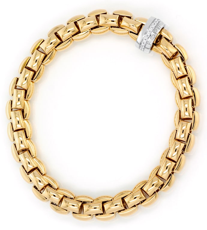 Foto 3 - Fope Flex it Eka Armband Brillanten 18K Gold, S5008