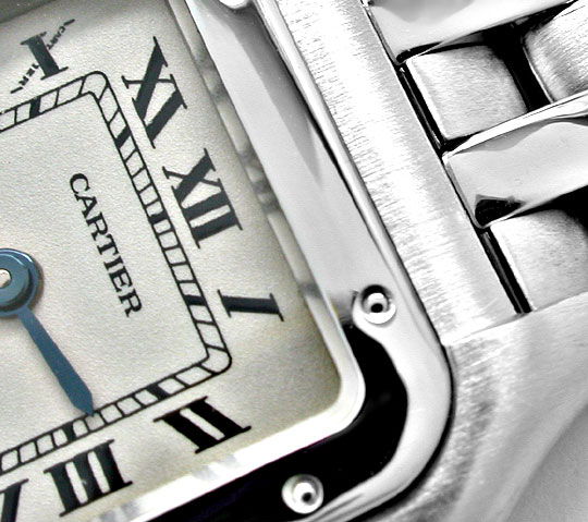 Foto 3 - Cartier Panthere Damen Uhr Edelstahl Topuhr Neuzustand, U1060