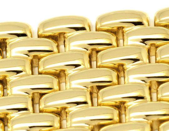 Foto 4 - Massiv Goldene Damen-Armbanduhr Goldband, Priosa Topuhr, U1155