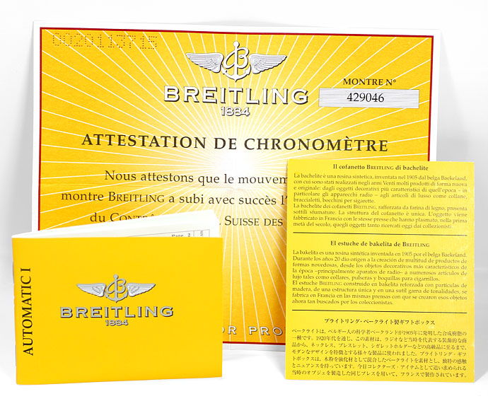 Foto 8 - Breitling Wings Chronometer Automatik Neuzustand, Stahl, U2167